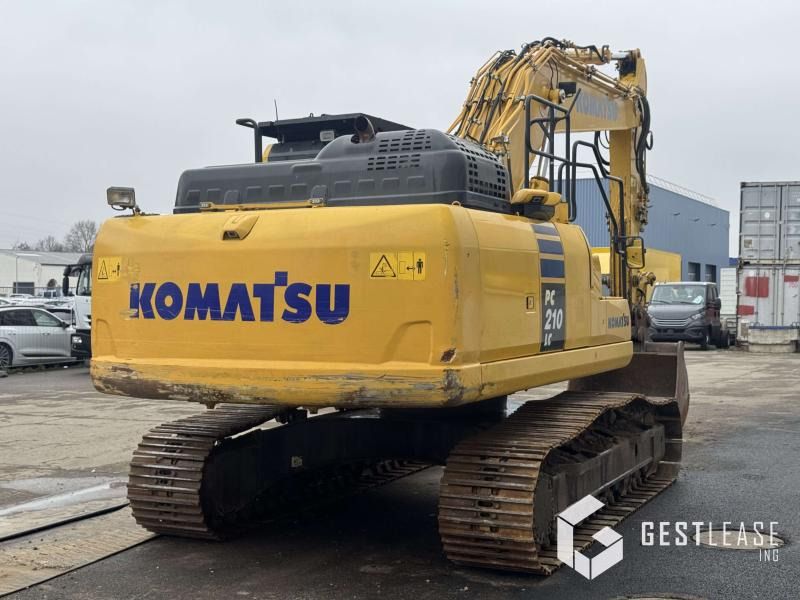 2018 Komatsu PC210LC-11 crawler excavator rear view