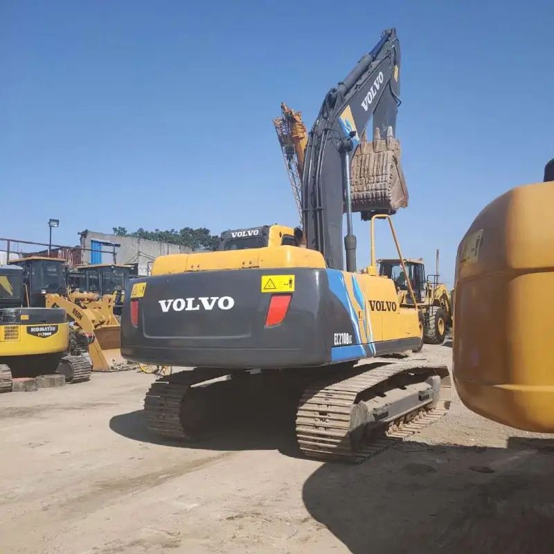 2018 Volvo EC210LC crawler excavator, rear view 2018 Volvo EC210LC crawler excavator, rear view
