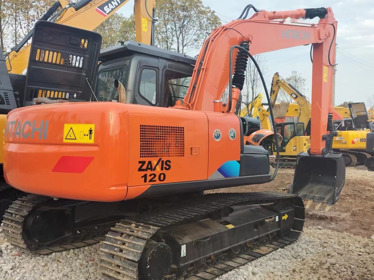 Hitachi ZX120 Raupenbagger Hitachi ZX120 Raupenbagger
