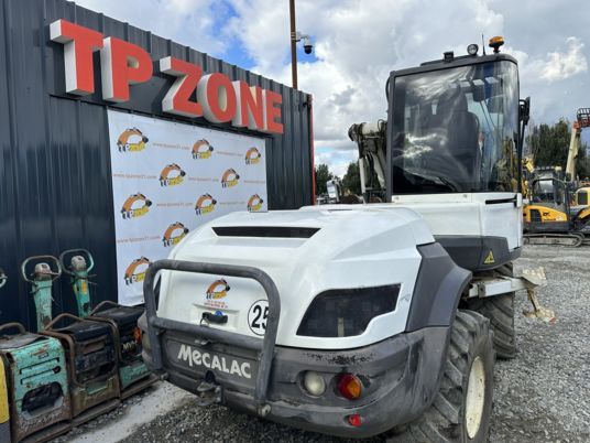 2016 Mecalac NEW 12MTX wheel excavator, rear view