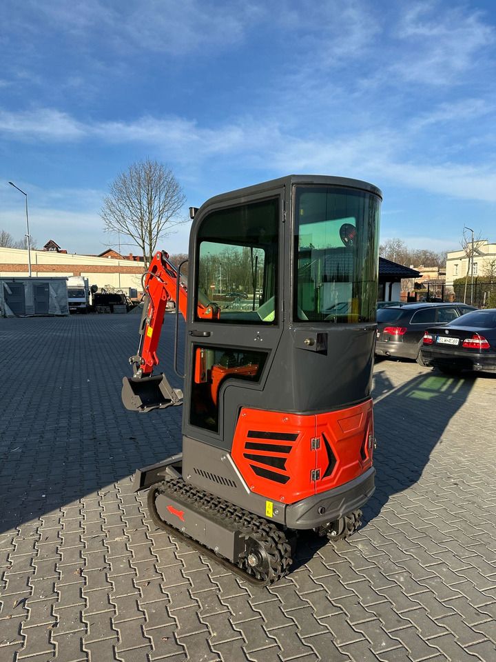 2025 Müller Machinery MB 12-KS mini excavator, rear three-quarter view 2025 Müller Machinery MB 12-KS mini excavator, rear three-quarter view