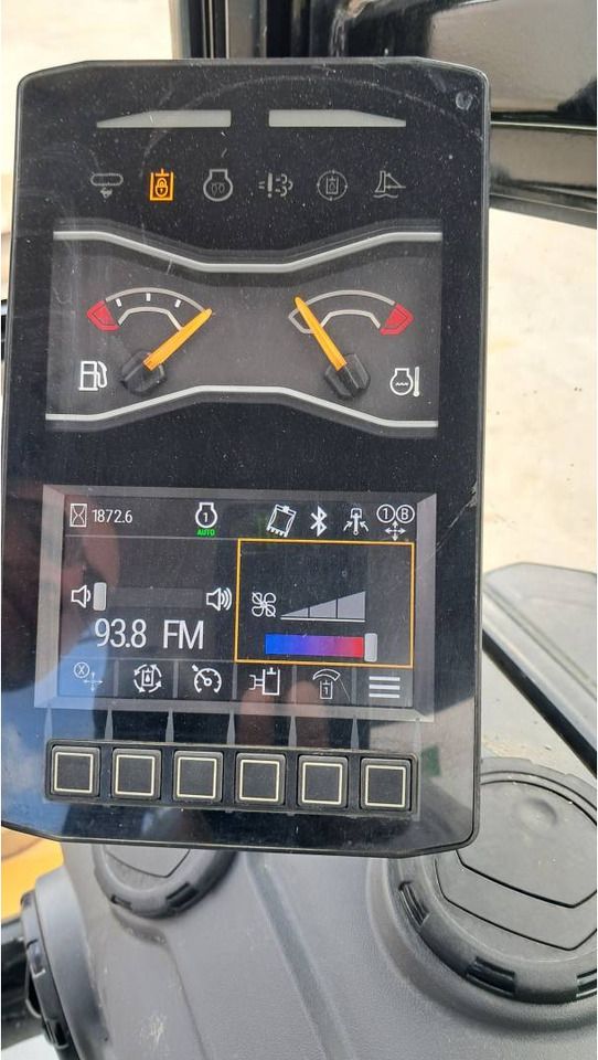 2022 Caterpillar 303.5 crawler excavator digital instrument cluster view 2022 Caterpillar 303.5 crawler excavator digital instrument cluster view