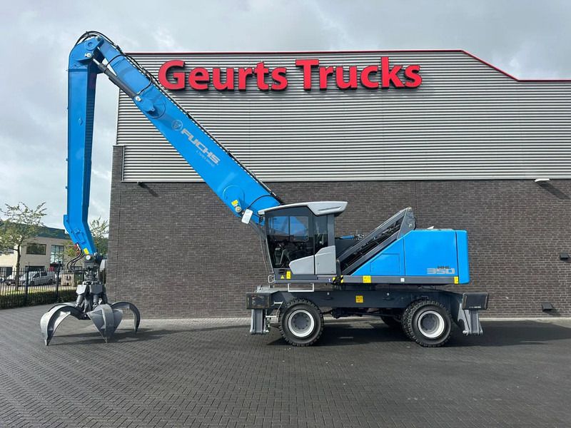 2023 Fuchs MHL350 wheel excavator side view