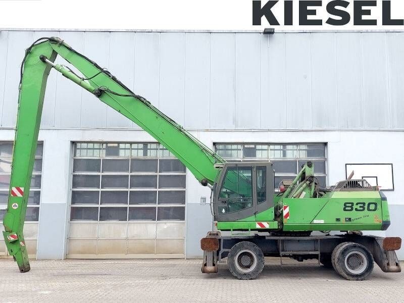 2005 Sennebogen 830 material handler, side view