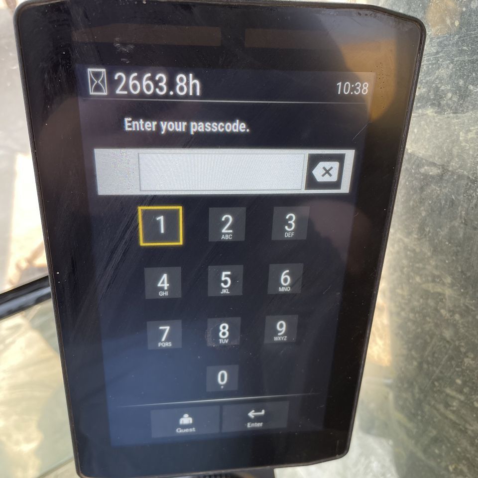 2021 Caterpillar 349 Crawler Excavator interior monitor 2021 Caterpillar 349 Crawler Excavator interior monitor