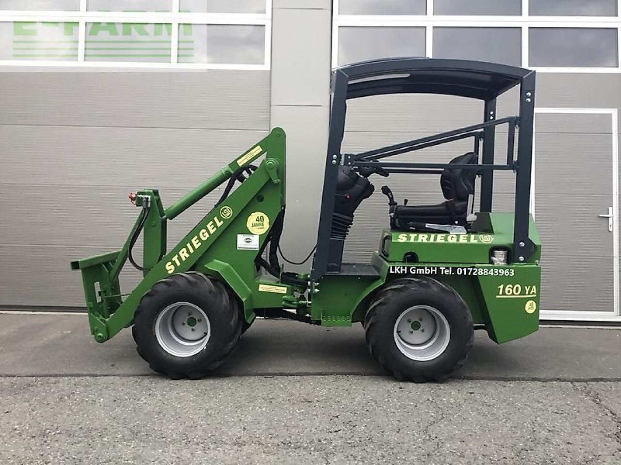 2022 Striegel 160 YA mini excavator, side profile view 2022 Striegel 160 YA mini excavator, side profile view