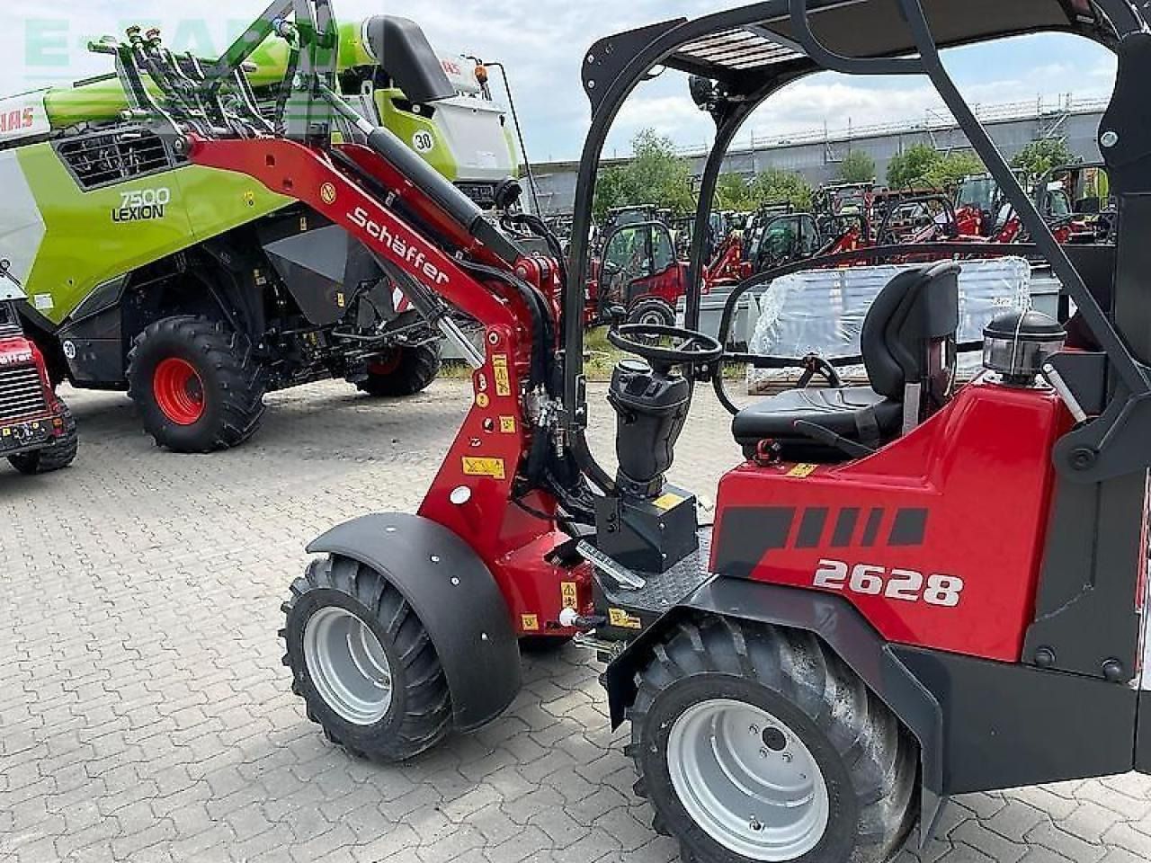 2023 Schäffer 2628 mini excavator, side view