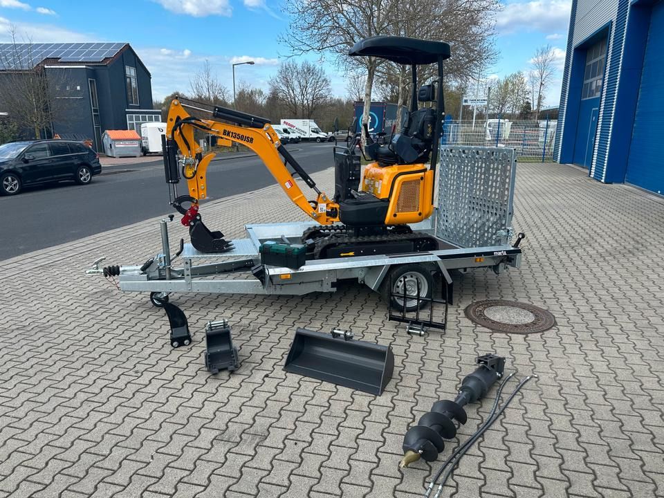 Mini-pelle Berger Kraus BK1350JSR Mini-pelle Berger Kraus BK1350JSR