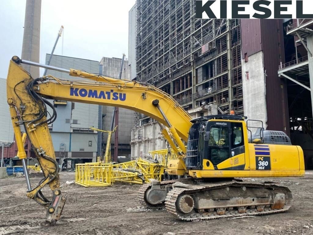 2022 Komatsu PC360NLC-11 crawler excavator, side view
