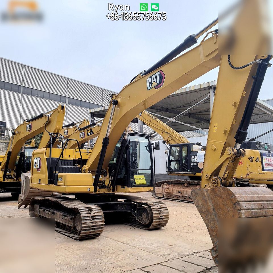 2021 Caterpillar 320GC crawler excavator, side view 2021 Caterpillar 320GC crawler excavator, side view