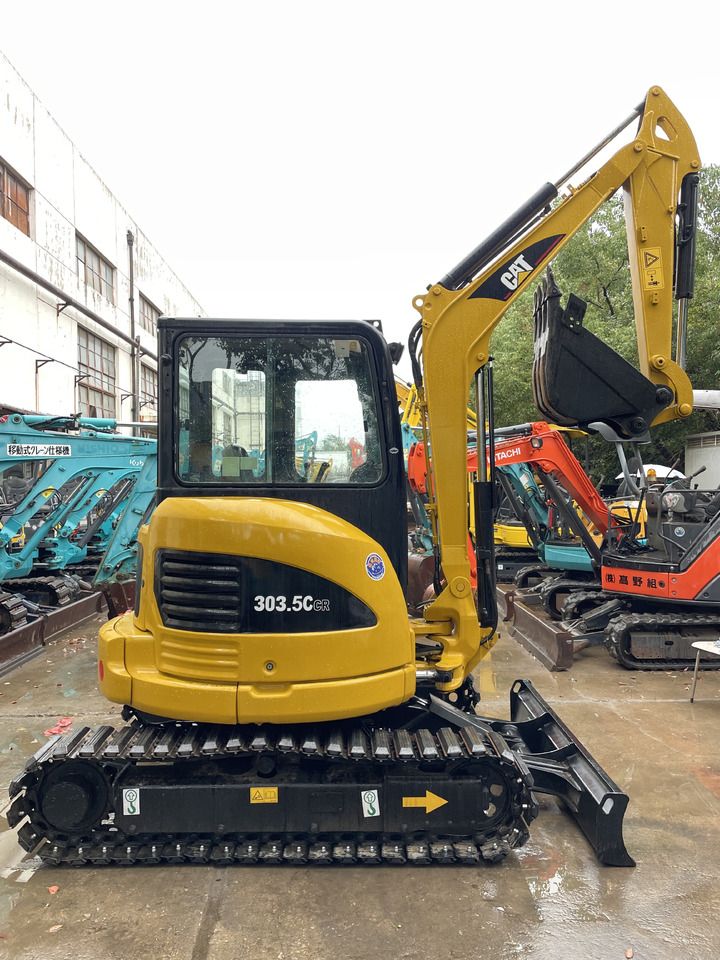 2023 Caterpillar 303.5 C CR mini excavator, side view