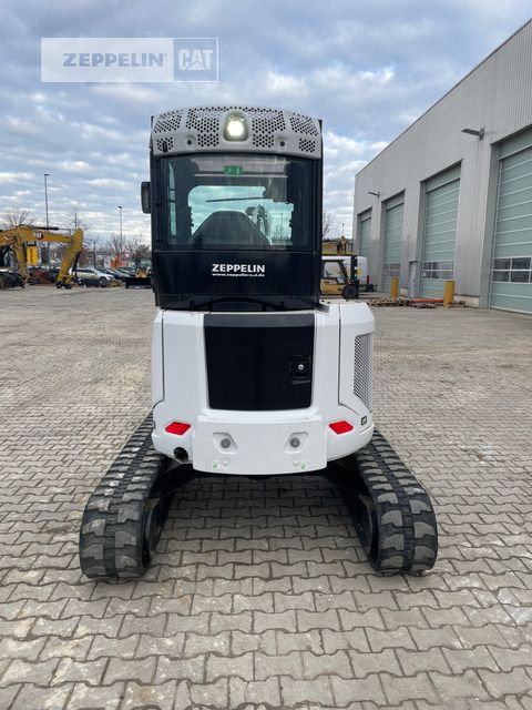 2022 Caterpillar 303.5CR-07 mini excavator, rear view 2022 Caterpillar 303.5CR-07 mini excavator, rear view