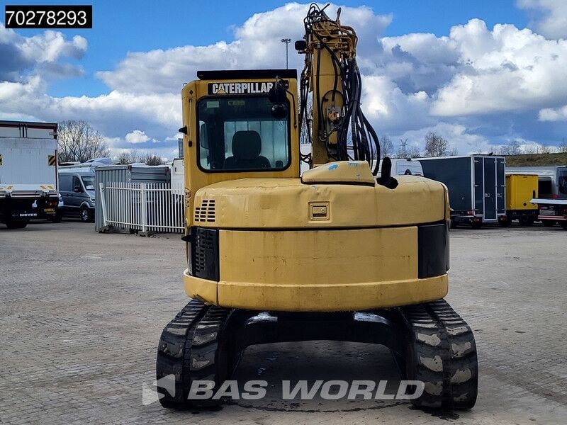 2008 Caterpillar 308C mini excavator rear view
