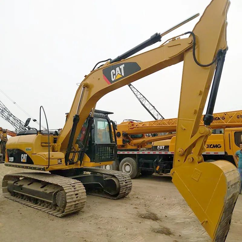 2016 Caterpillar 312D crawler excavator, side profile view 2016 Caterpillar 312D crawler excavator, side profile view