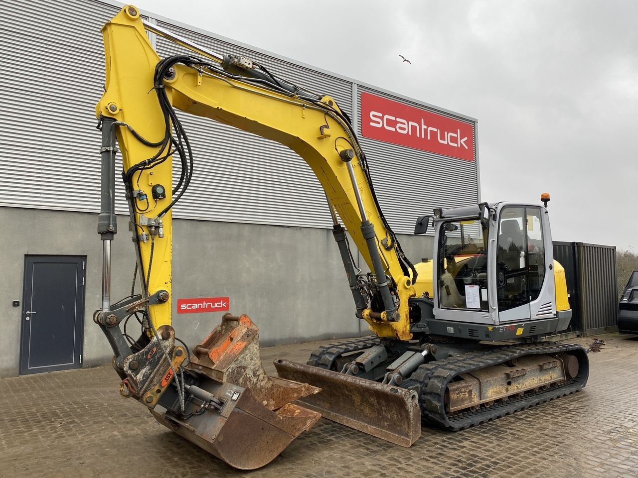 2017 Wacker Neuson ET145 crawler excavator, side profile view 2017 Wacker Neuson ET145 crawler excavator, side profile view