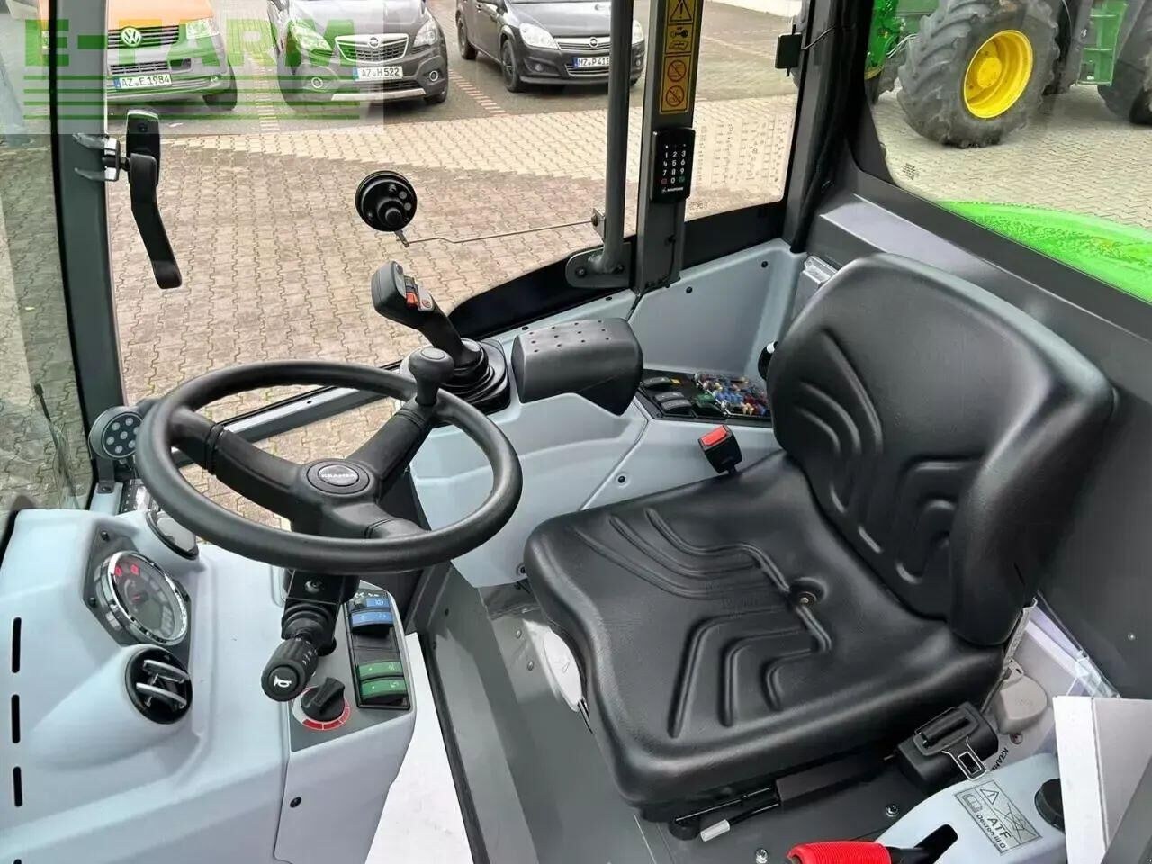 2023 Kramer KL19.5 mini excavator interior view 2023 Kramer KL19.5 mini excavator interior view