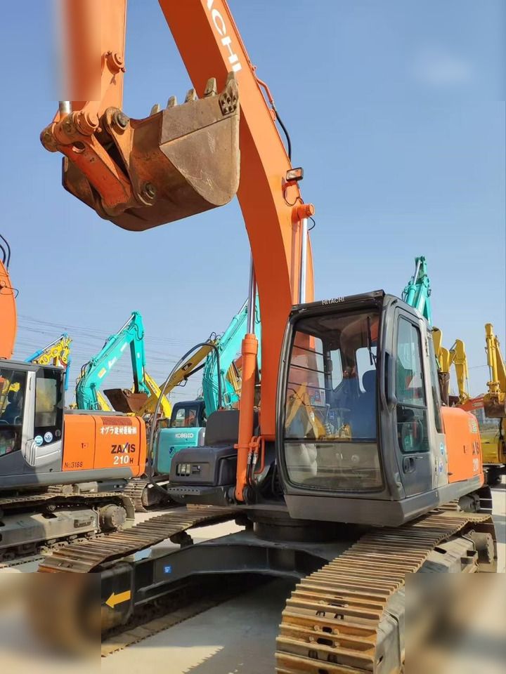 2021 Hitachi Zaxis 210H crawler excavator, front three-quarter view
