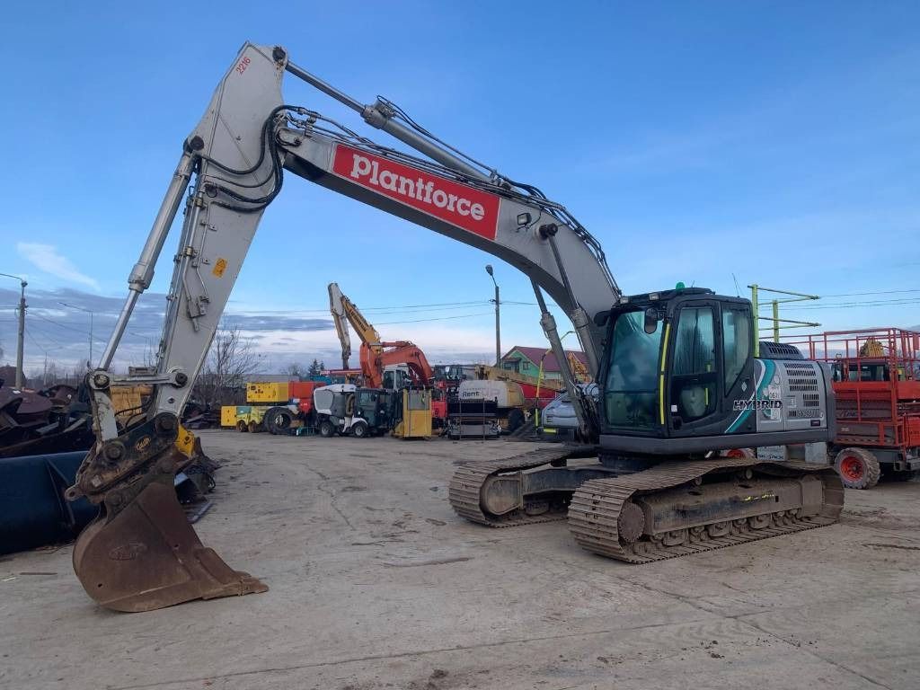 2018 Kobelco SK210HLC-10 crawler excavator side view