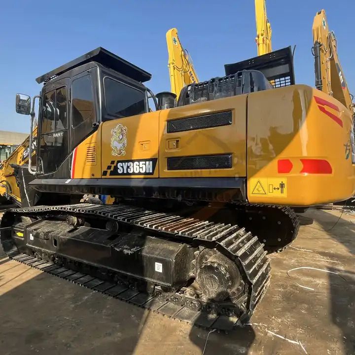 2020 Sany SY365H crawler excavator, rear three-quarter view 2020 Sany SY365H crawler excavator, rear three-quarter view