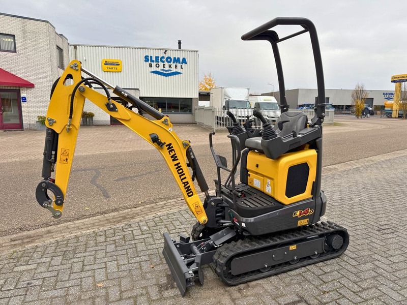 2023 New Holland E14D mini excavator, side view