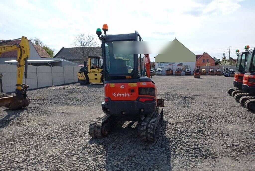 2017 Kubota U27-4 mini excavator, rear view 2017 Kubota U27-4 mini excavator, rear view