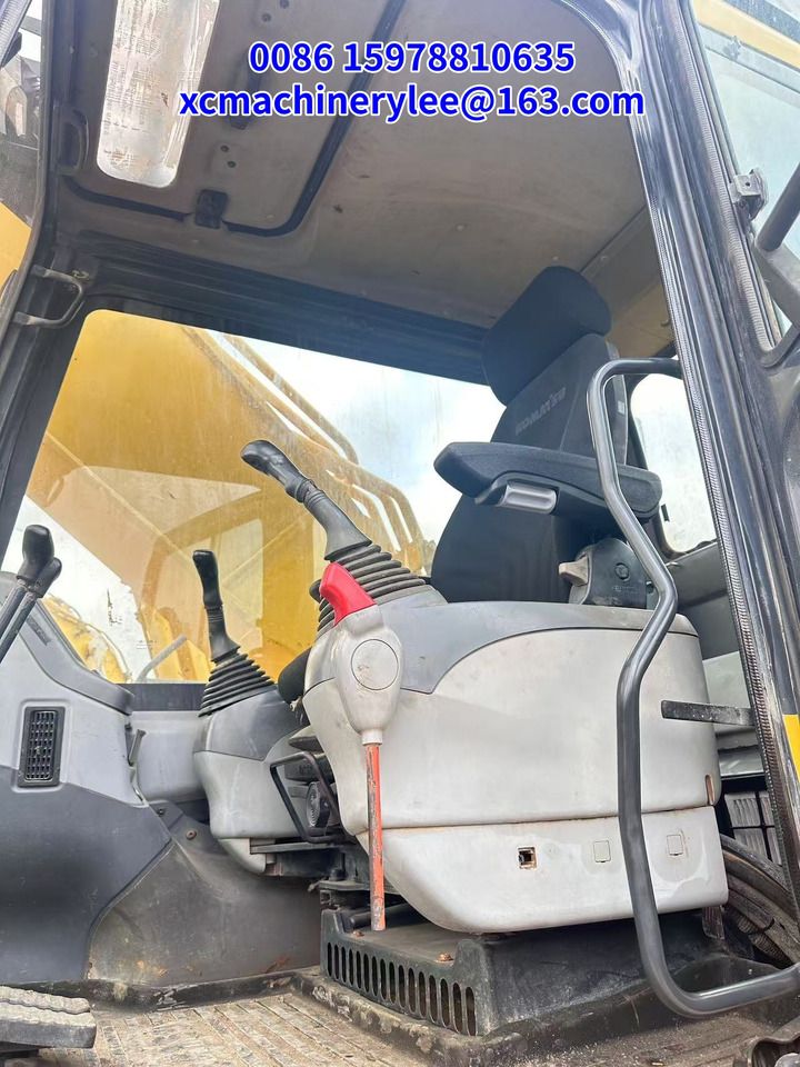 2022 Komatsu PC350 crawler excavator interior view 2022 Komatsu PC350 crawler excavator interior view