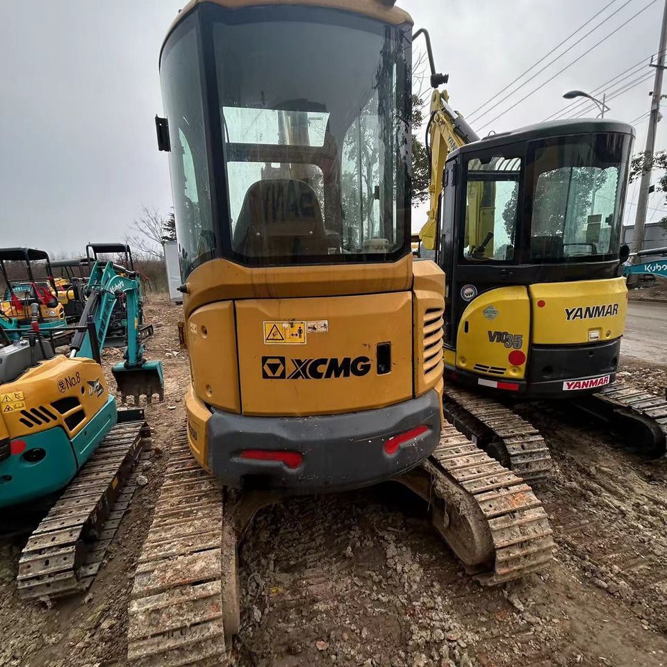 2018 XCMG XE35U mini excavator rear view 2018 XCMG XE35U mini excavator rear view