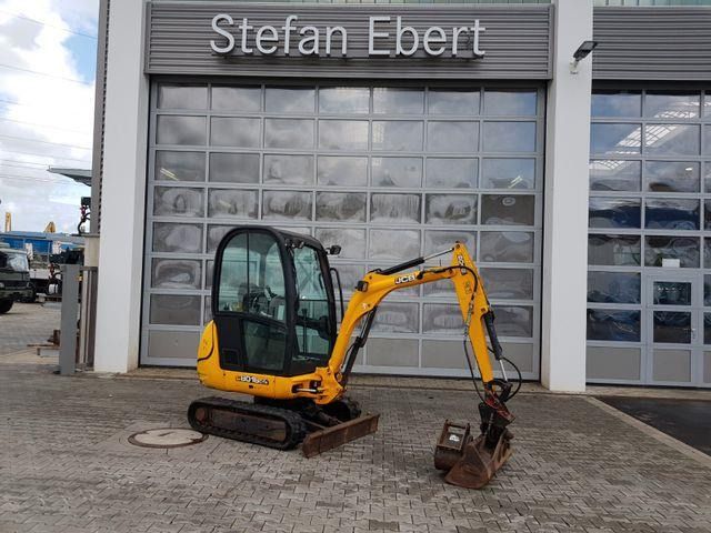 2011 JCB 8018 mini excavator, side view 2011 JCB 8018 mini excavator, side view