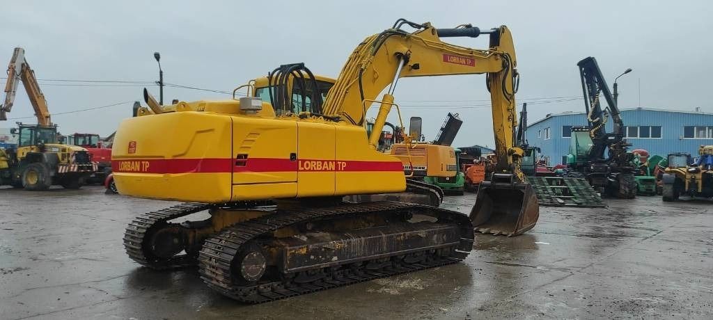 2008 Liebherr R914C HD S L LITRONIC crawler excavator, rear three-quarter view