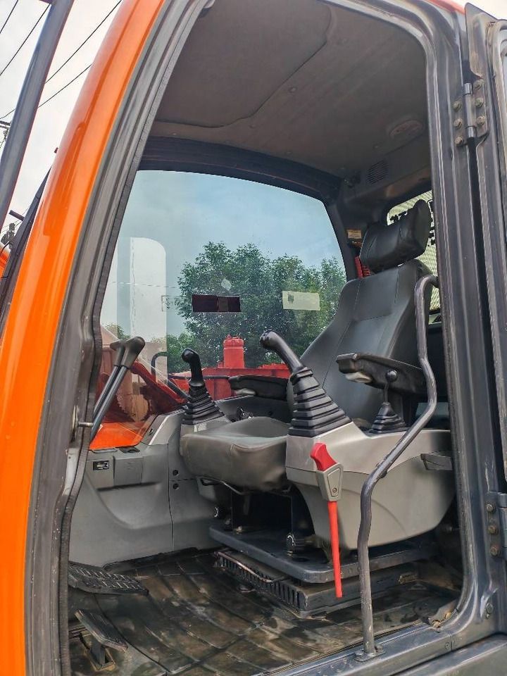 2023 Doosan DX75-9C mini excavator operator cab interior view 2023 Doosan DX75-9C mini excavator operator cab interior view