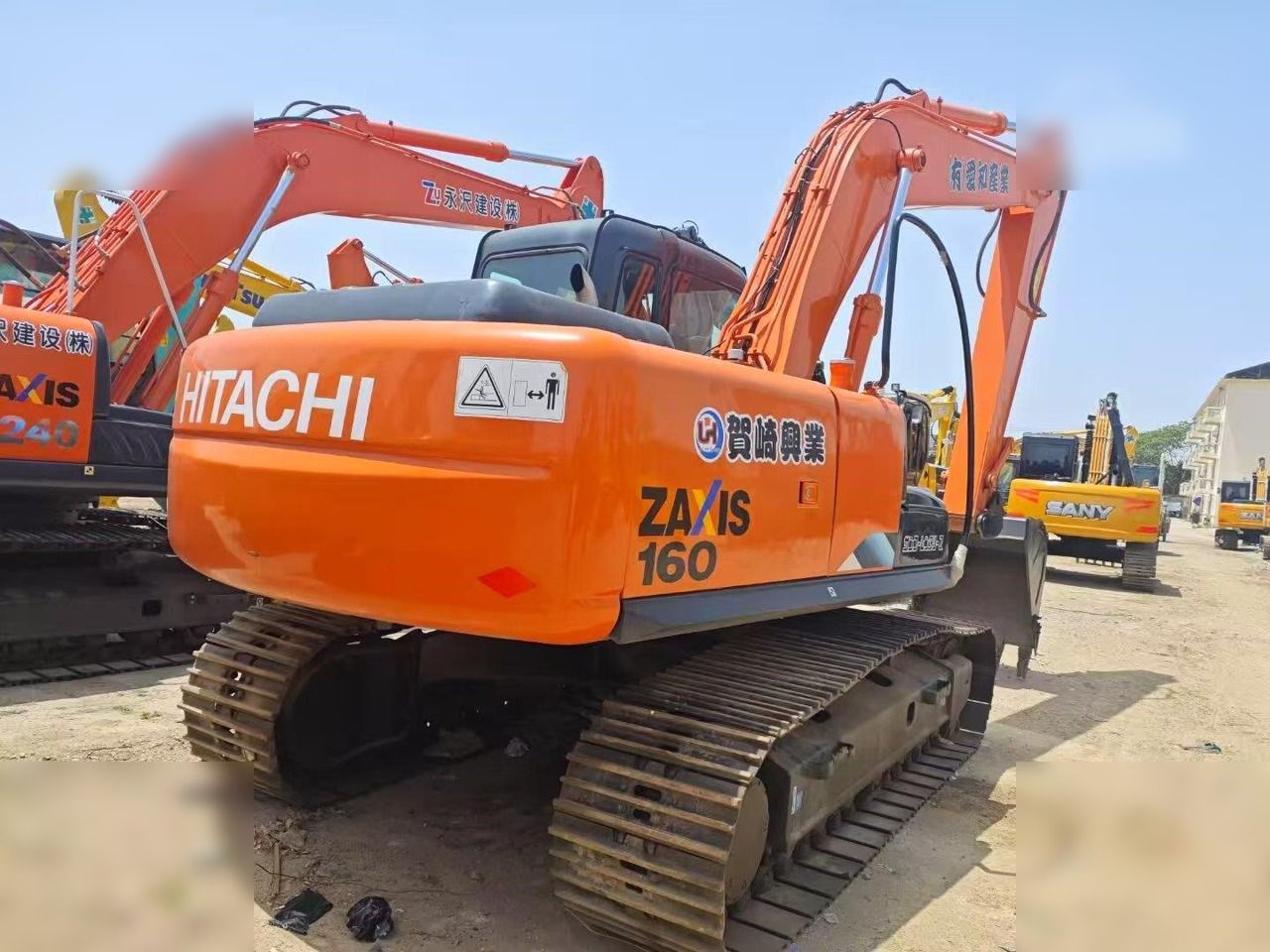 Koparka gąsienicowa Hitachi ZX160 z 2020 roku