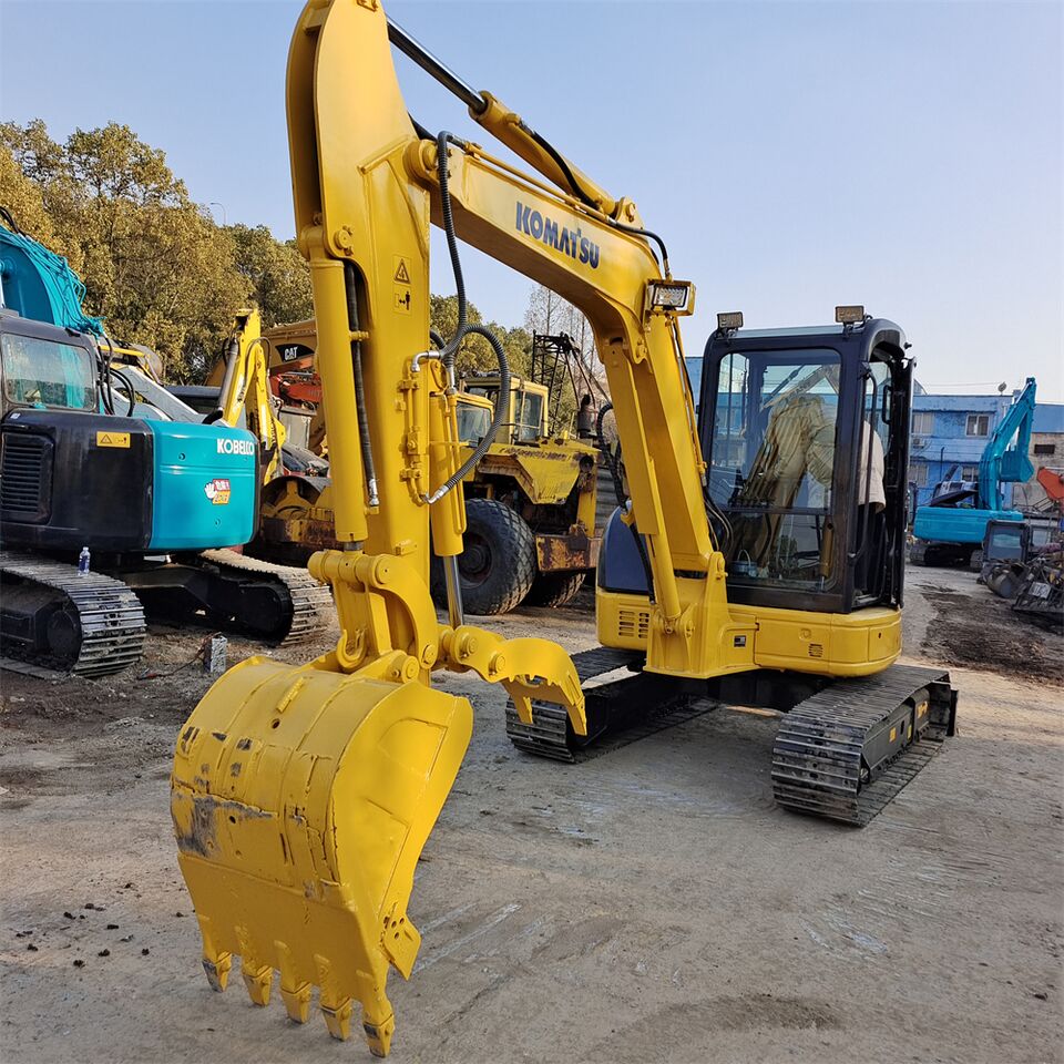 2024 Komatsu PC55 crawler excavator, front three-quarter view 2024 Komatsu PC55 crawler excavator, front three-quarter view