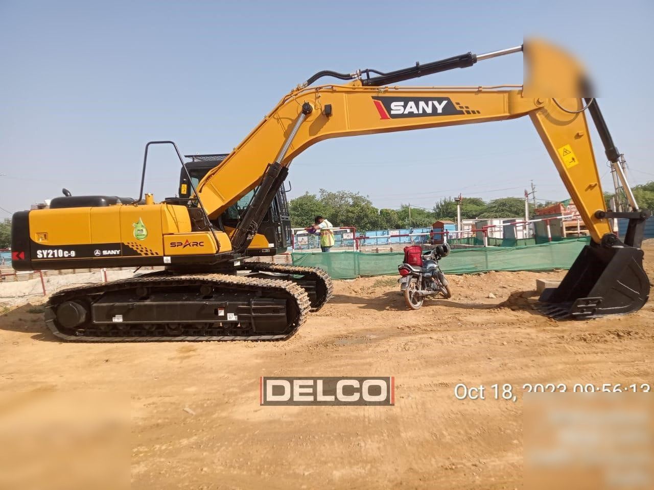 2026 Sany SY210c-9 crawler excavator side view 2026 Sany SY210c-9 crawler excavator side view