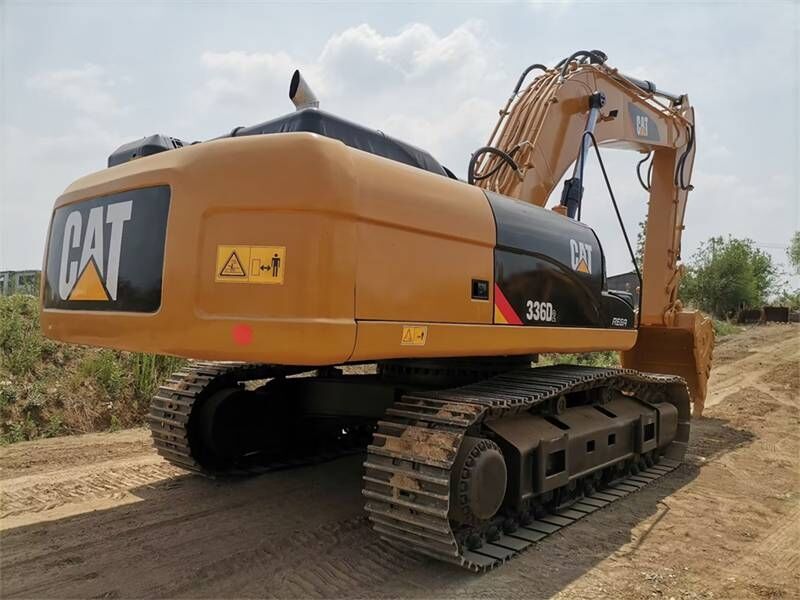 2024 Caterpillar 336D crawler excavator rear three-quarter view 2024 Caterpillar 336D crawler excavator rear three-quarter view