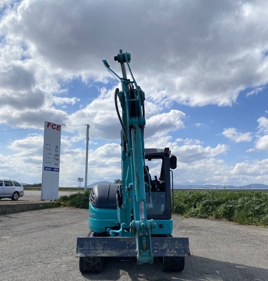 2024 Kobelco SK58SRX-7 mini excavator, rear view 2024 Kobelco SK58SRX-7 mini excavator, rear view