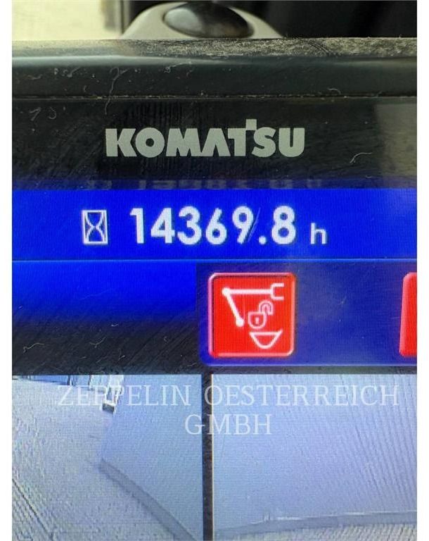 2016 Komatsu HB365LC-3 crawler excavator digital dashboard display 2016 Komatsu HB365LC-3 crawler excavator digital dashboard display