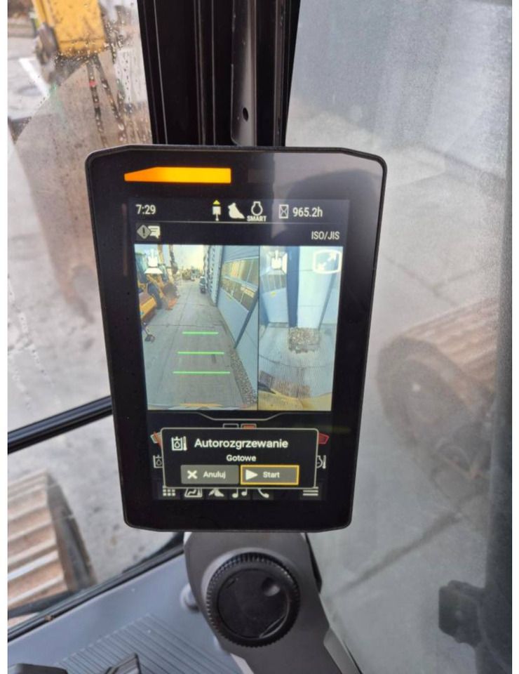 2023 Caterpillar 320GC crawler excavator interior monitor view