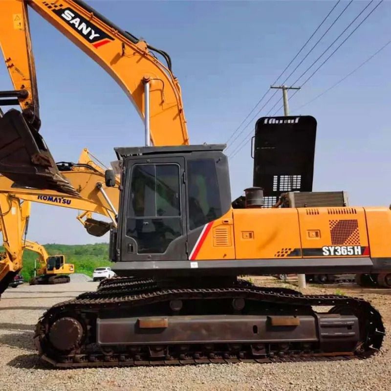 2022 Sany SY365H crawler excavator side view