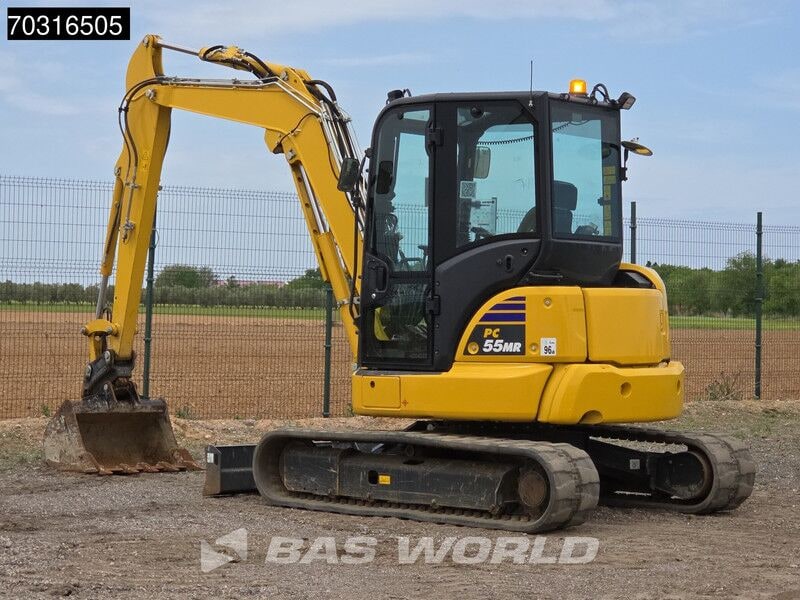 2024 Komatsu PC55MR-5 mini excavator, side view 2024 Komatsu PC55MR-5 mini excavator, side view