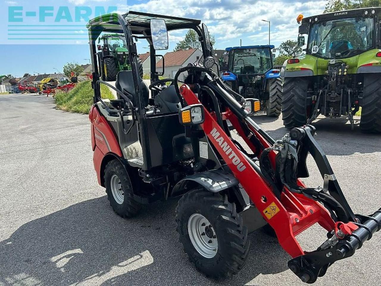 2023 Manitou MLA 2-25 mini excavator, front three-quarter view 2023 Manitou MLA 2-25 mini excavator, front three-quarter view