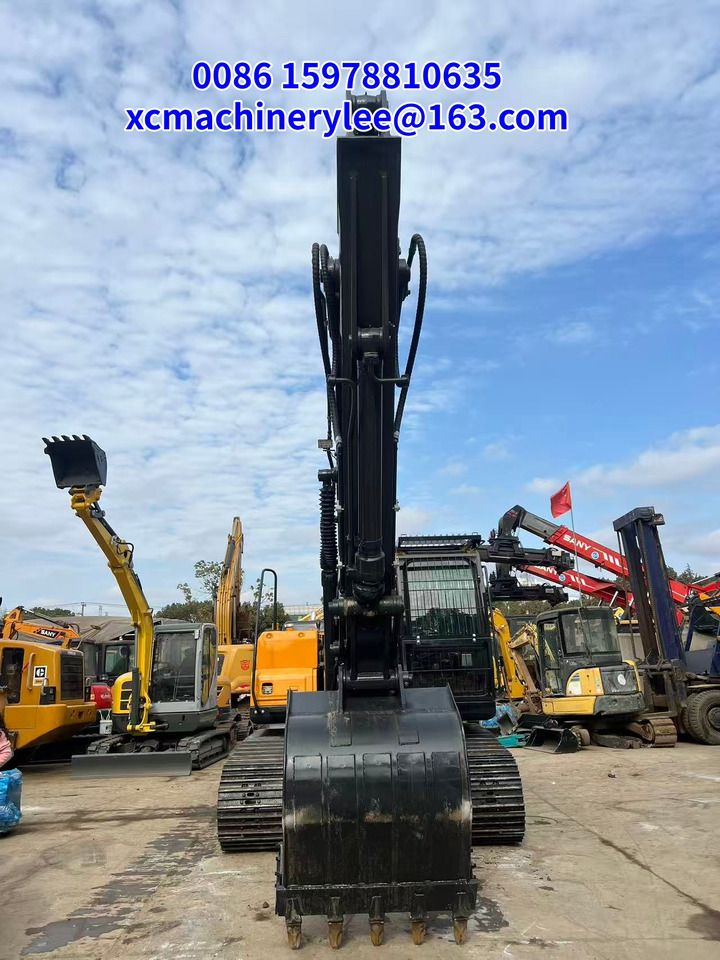 2023 Hyundai HX220HD crawler excavator, front view