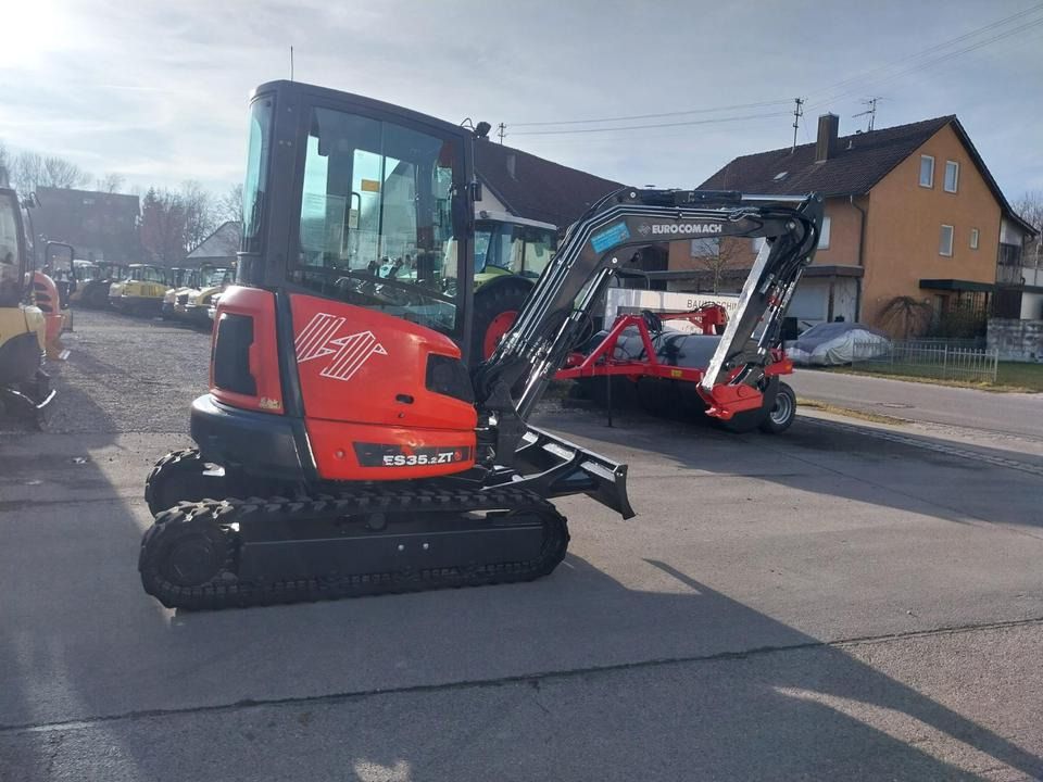 2018 Eurocomach ES 35.2 ZT mini excavator, side view