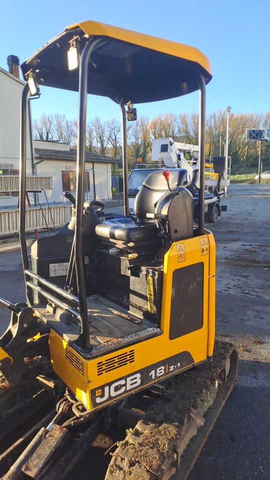 2023 JCB 18 Z-1 mini excavator operator station view 2023 JCB 18 Z-1 mini excavator operator station view