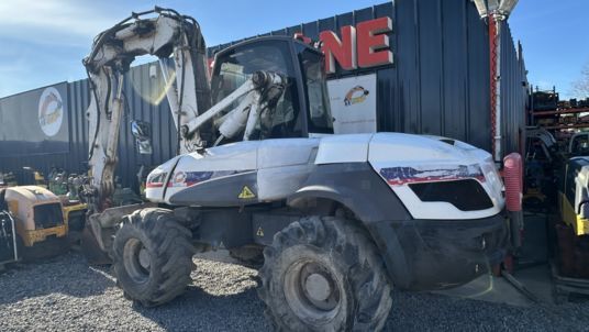 2016 Mecalac NEW 12MTX wheel excavator, front three-quarter view 2016 Mecalac NEW 12MTX wheel excavator, front three-quarter view