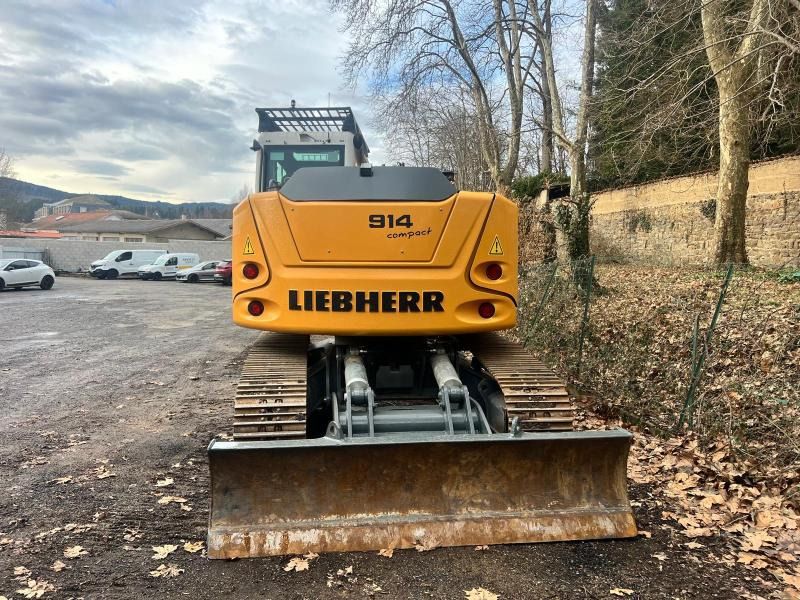 2021 Liebherr 914 Compact S crawler excavator, rear view 2021 Liebherr 914 Compact S crawler excavator, rear view