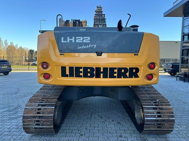 2011 Liebherr LH22 C demolition excavator rear view 2011 Liebherr LH22 C demolition excavator rear view