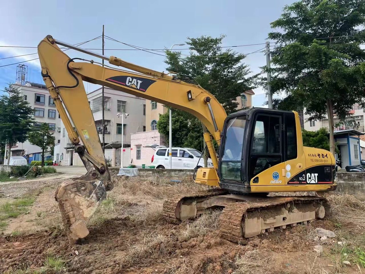 2023 Caterpillar 312C crawler excavator, side profile view 2023 Caterpillar 312C crawler excavator, side profile view