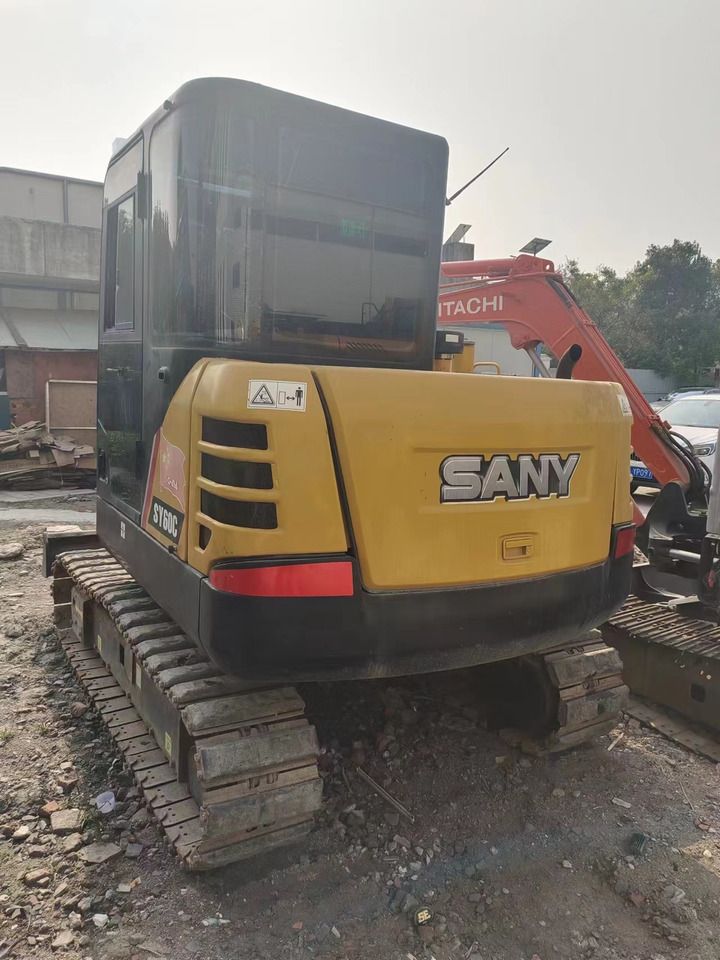 2020 Sany SY60C mini excavator rear view 2020 Sany SY60C mini excavator rear view