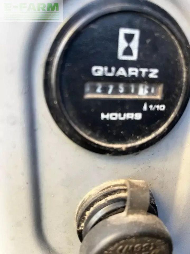 2012 New Holland E50 B SR mini excavator hour meter