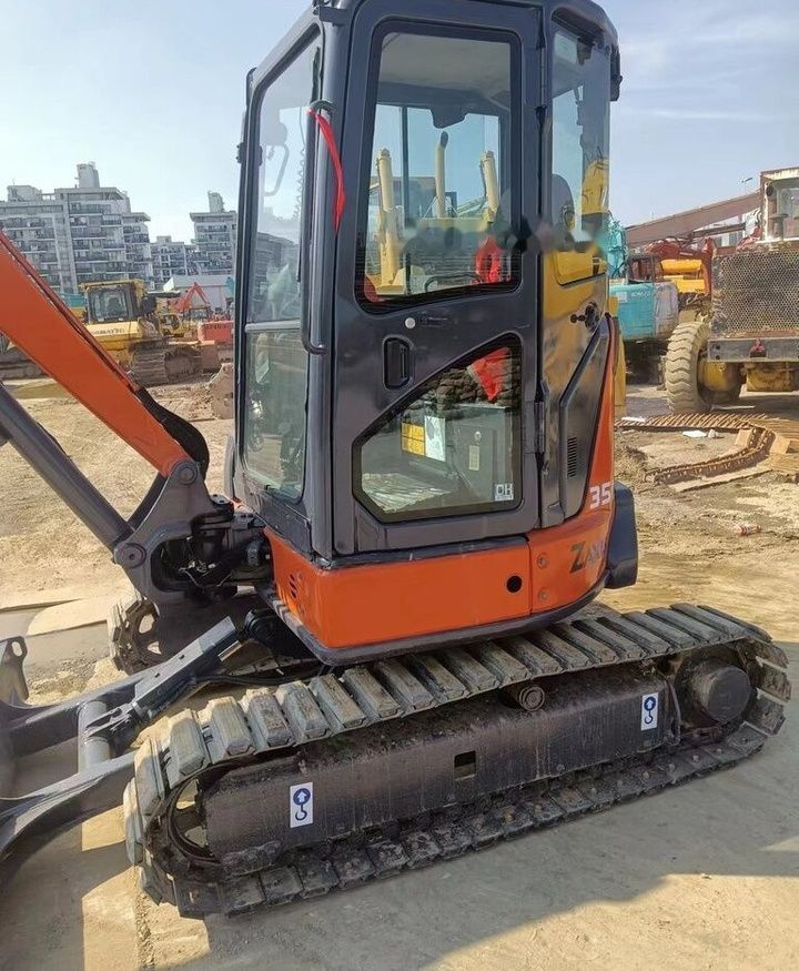 2019 Hitachi ZX35-5A mini excavator side view